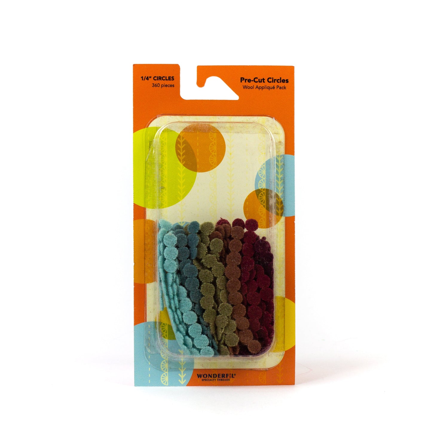 Sue Spargo Pre-cut Wool Circle Applique WonderFil Europe