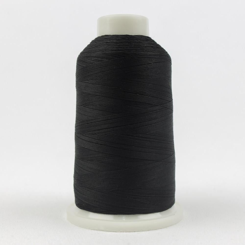 KT200 - Konfetti™ 50wt Egyptian Cotton Black Thread WonderFil