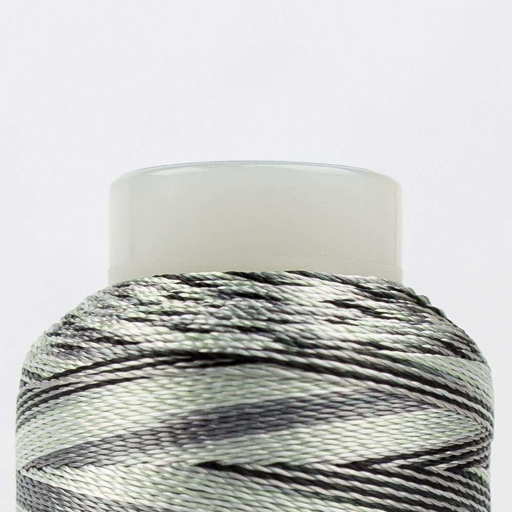 ACM28 - Accent™ 12wt Rayon Black Greys Thread WonderFil
