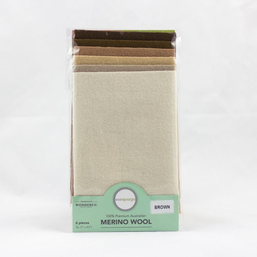 1/64 Merino Wool Packs: Sue Spargo WonderFil