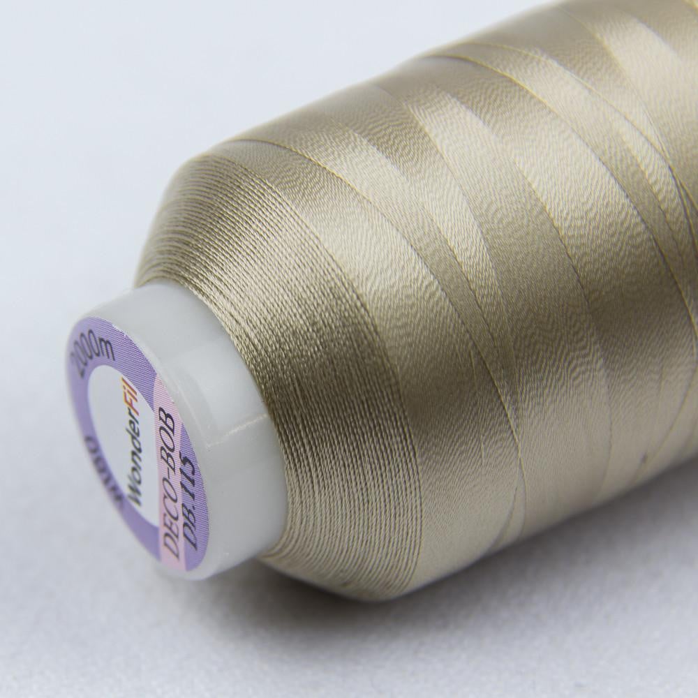 DB115 - DecoBob™ Cottonized Polyester Taupe Thread WonderFil