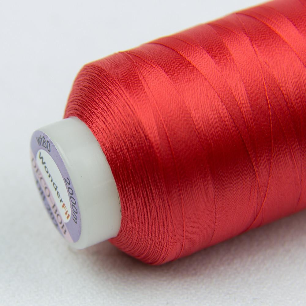 DB202 - DecoBob™ Cottonized Polyester Red Thread WonderFil