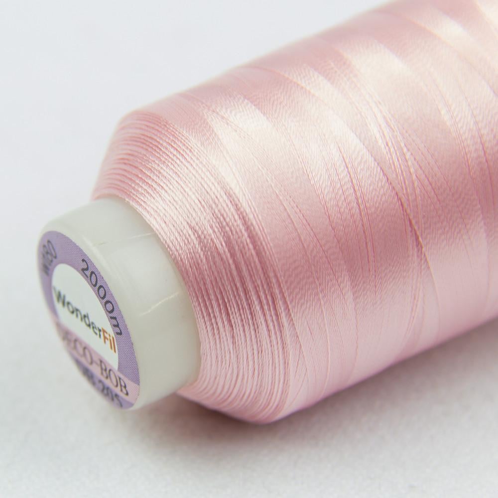DB205 - DecoBob™ Cottonized Polyester Soft Pink Thread WonderFil