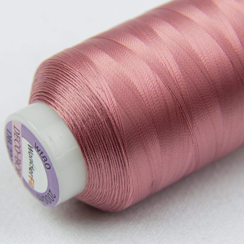 DB221 - DecoBob™ Cottonized Polyester Dusty Rose Thread WonderFil