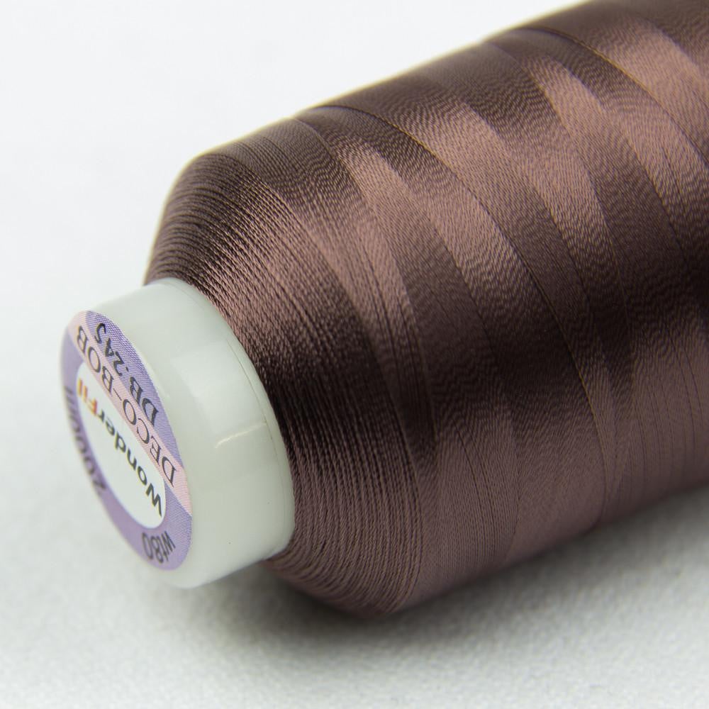 DB245 - DecoBob™ Cottonized Polyester Plum Thread WonderFil