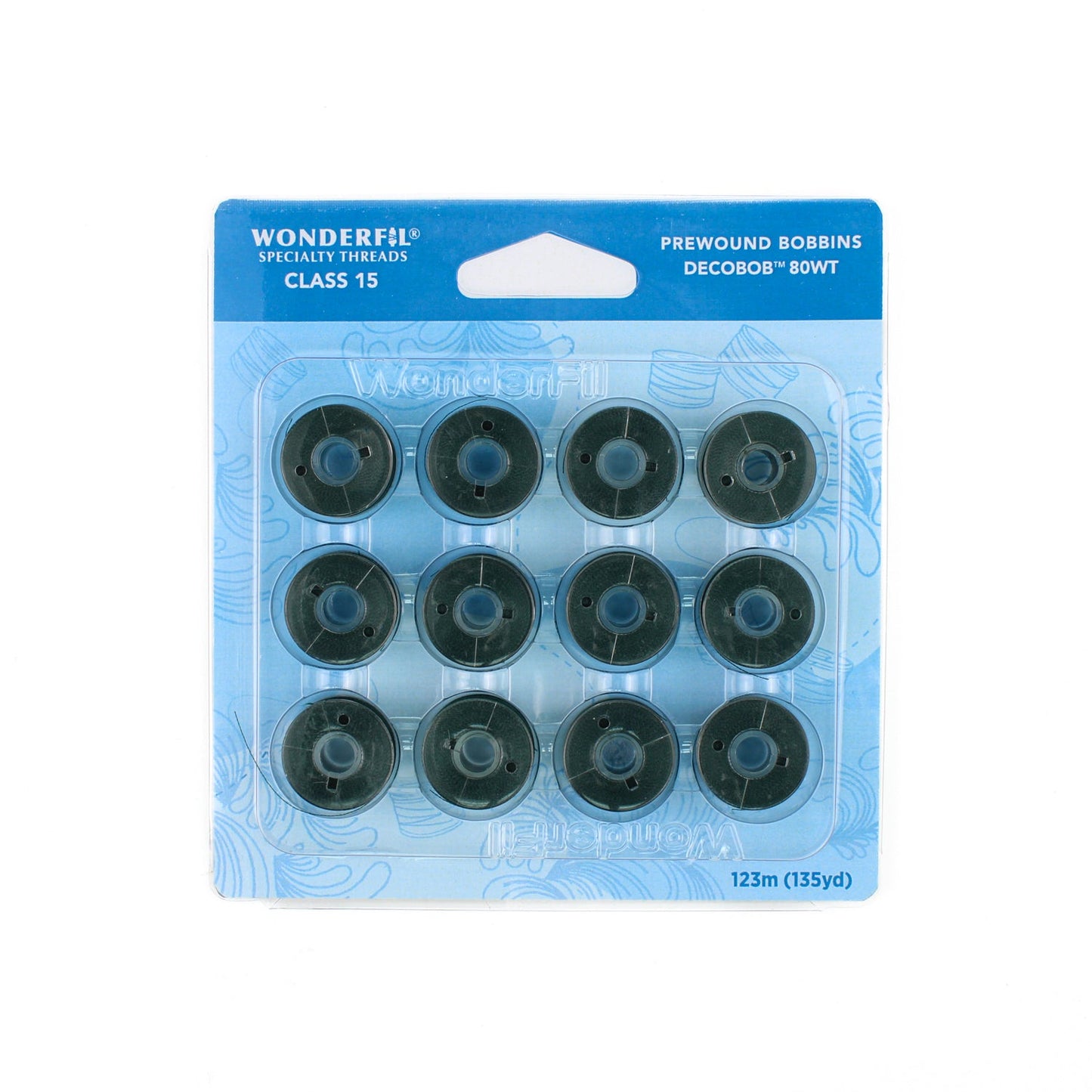 DBP509 - DecoBob™ Prewound Bobbins Size M/L/Class 15 WonderFil