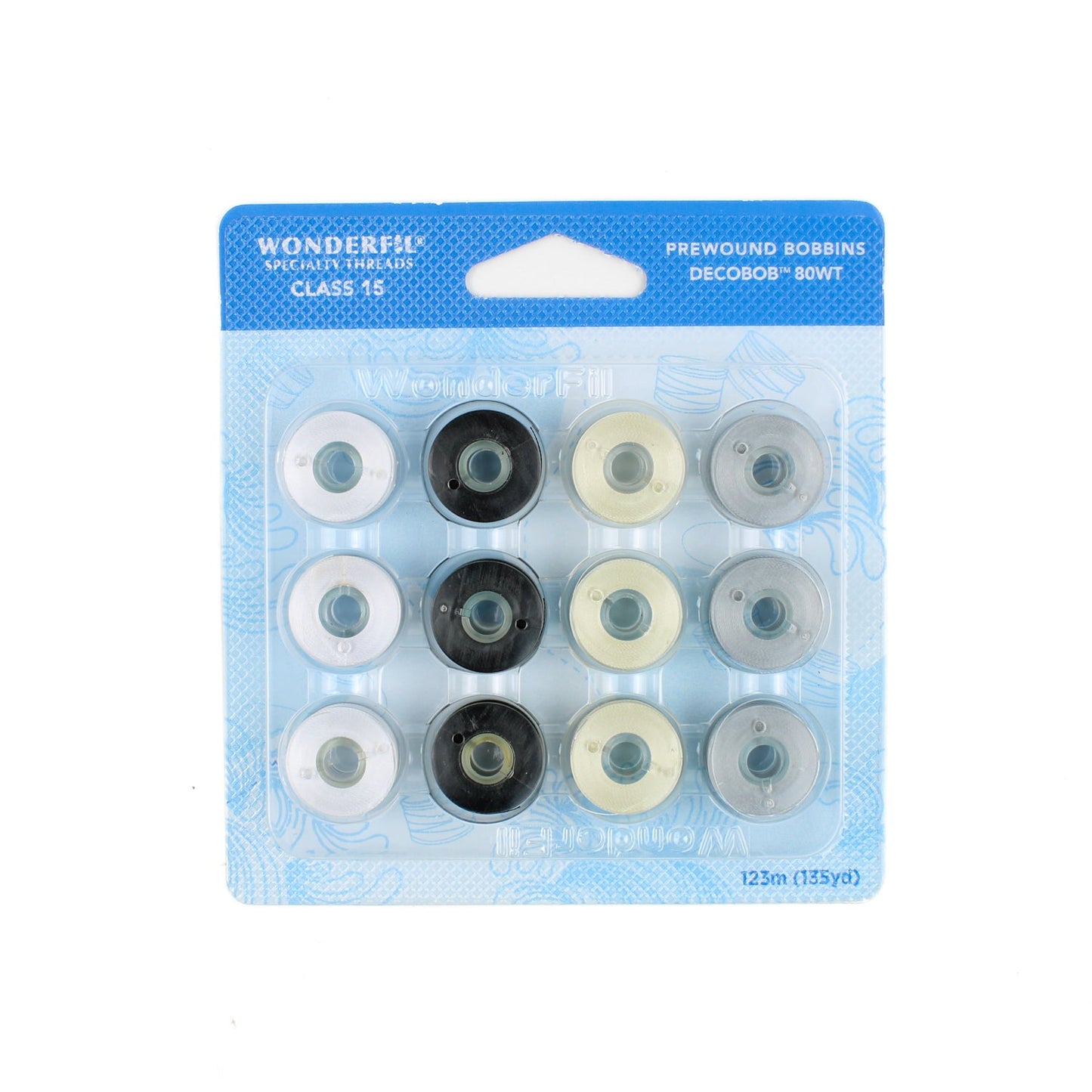 DBP - Prewound Bobbins 80wt - Basics WonderFil