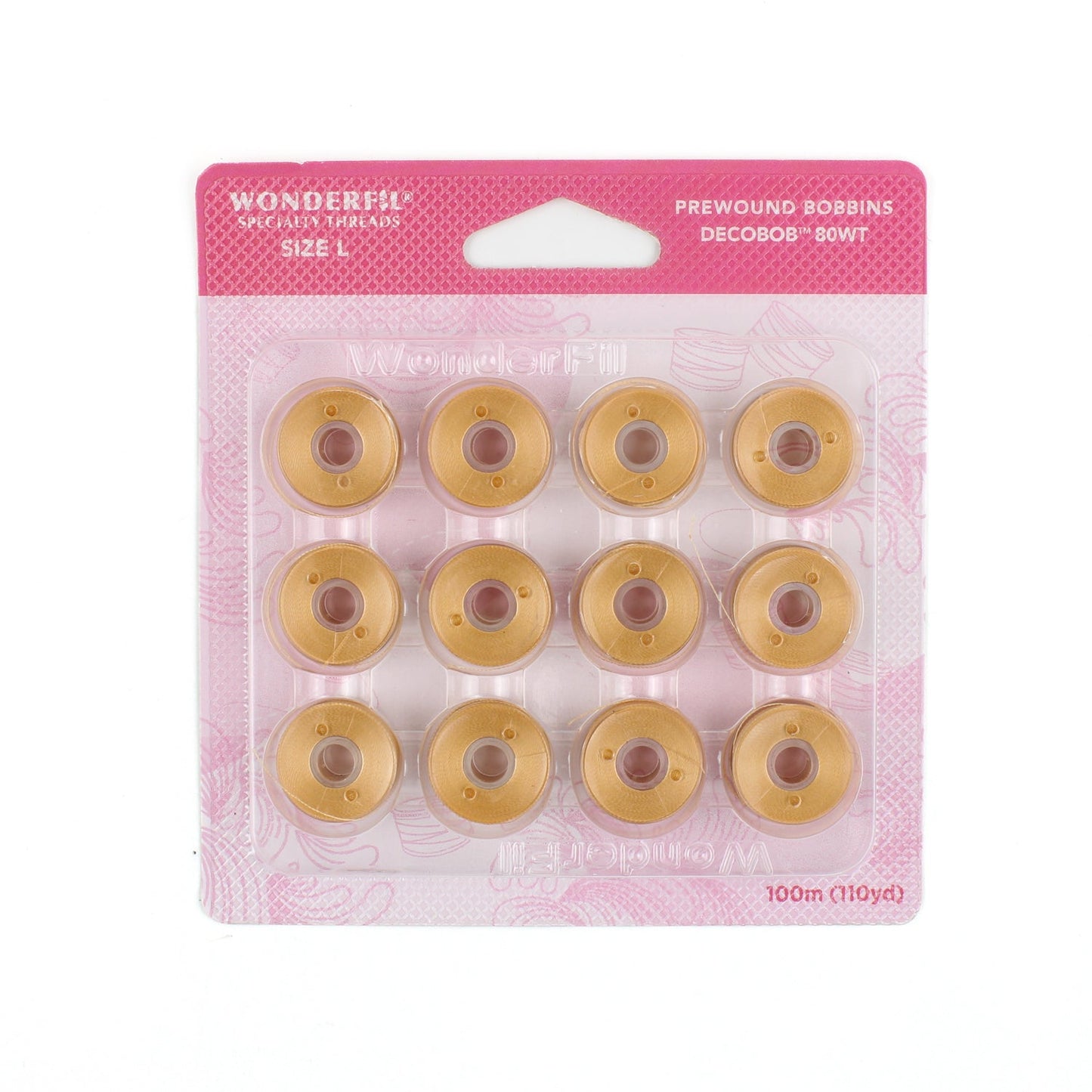 DBP410 - DecoBob™ Prewound Bobbins Size M/L/Class 15 WonderFil