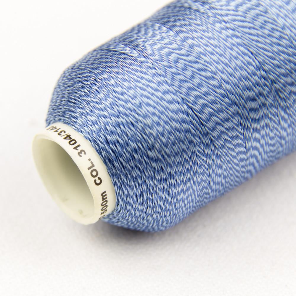 DT73 - D-Twist™ 20wt Rayon Blue Thread WonderFil