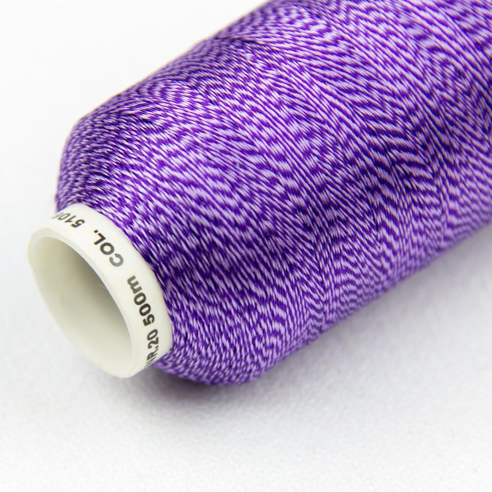 DT74 - D-Twist™ 20wt Rayon Purple Thread WonderFil