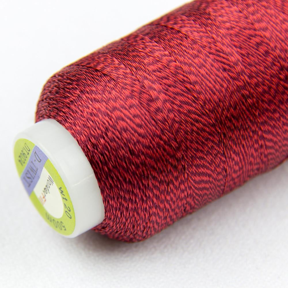 DT81 - D-Twist™ 20wt Rayon Red Wine Thread WonderFil