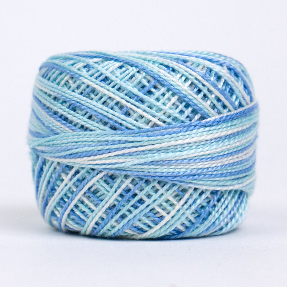 EL5GM-1018 - Eleganza™ 8wt Egyptian Cotton Glacier Thread WonderFil