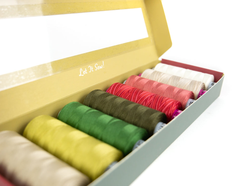 Noelle’s Festive Carols by Edyta Sitar - Egyptian Cotton Thread Pack WonderFil Online EU