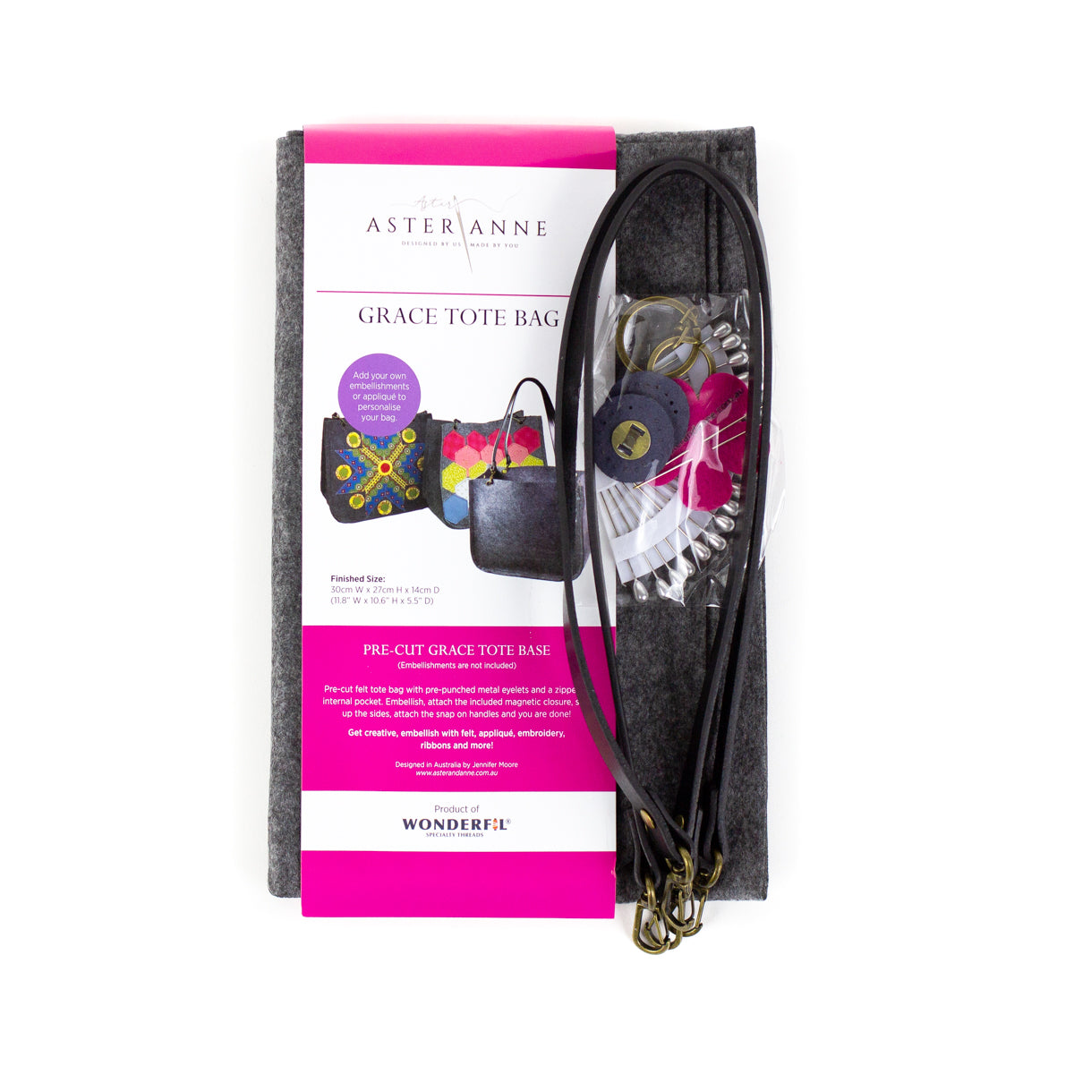 Grace Tote Bag Kit WonderFil Europe