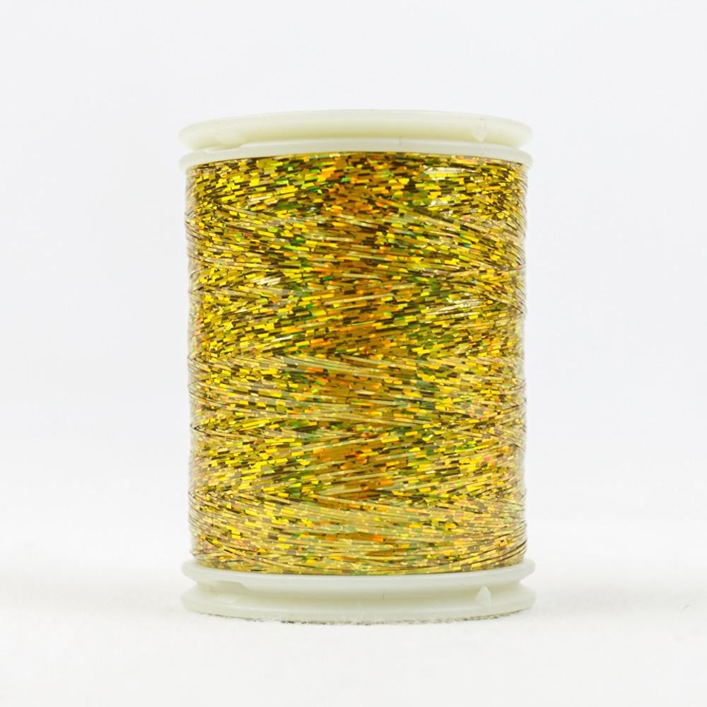HC8155 - Hologram™ Polyester Slitted Gold Thread WonderFil