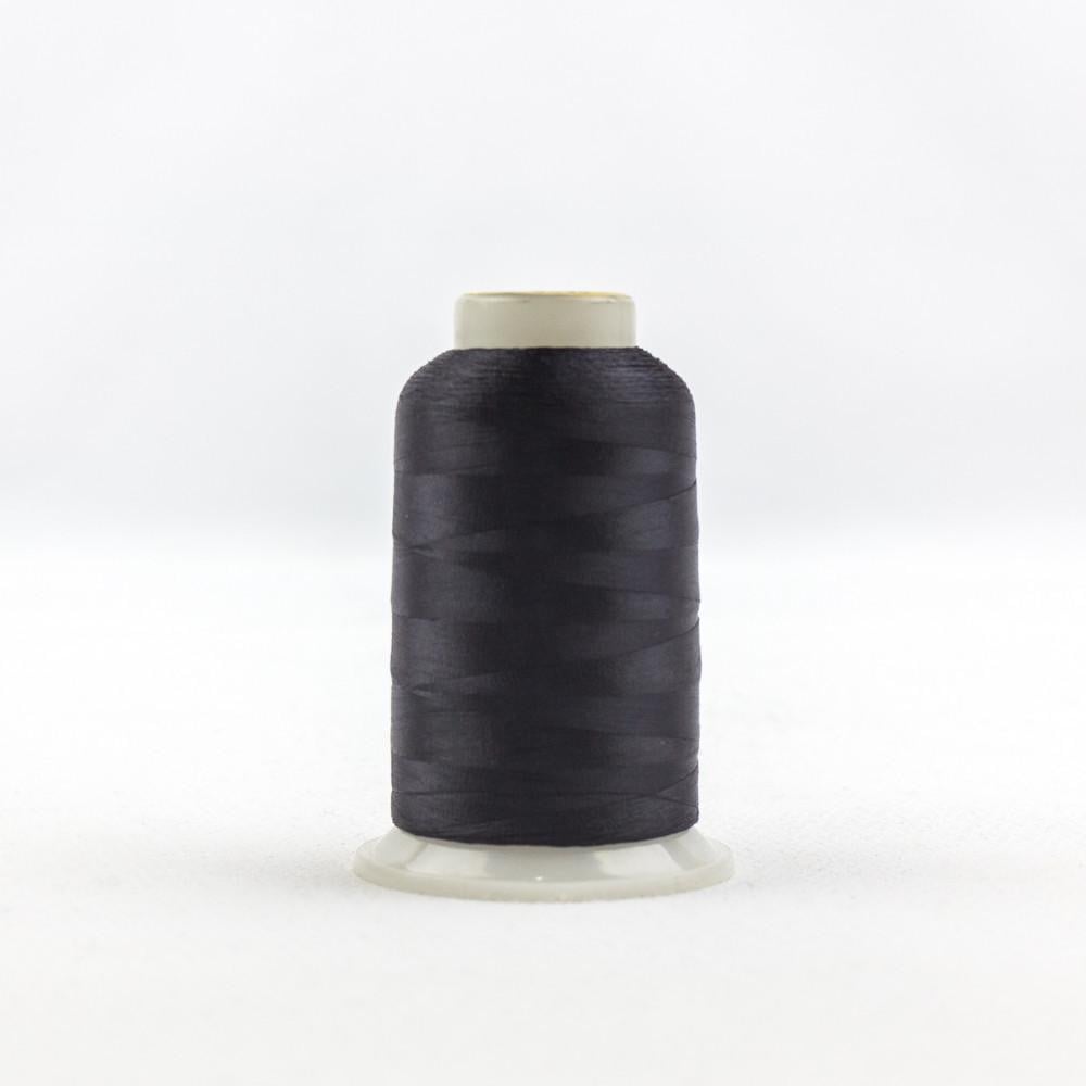 IF101 - InvisaFil™ 100wt Cottonized Polyester Black Thread WonderFil