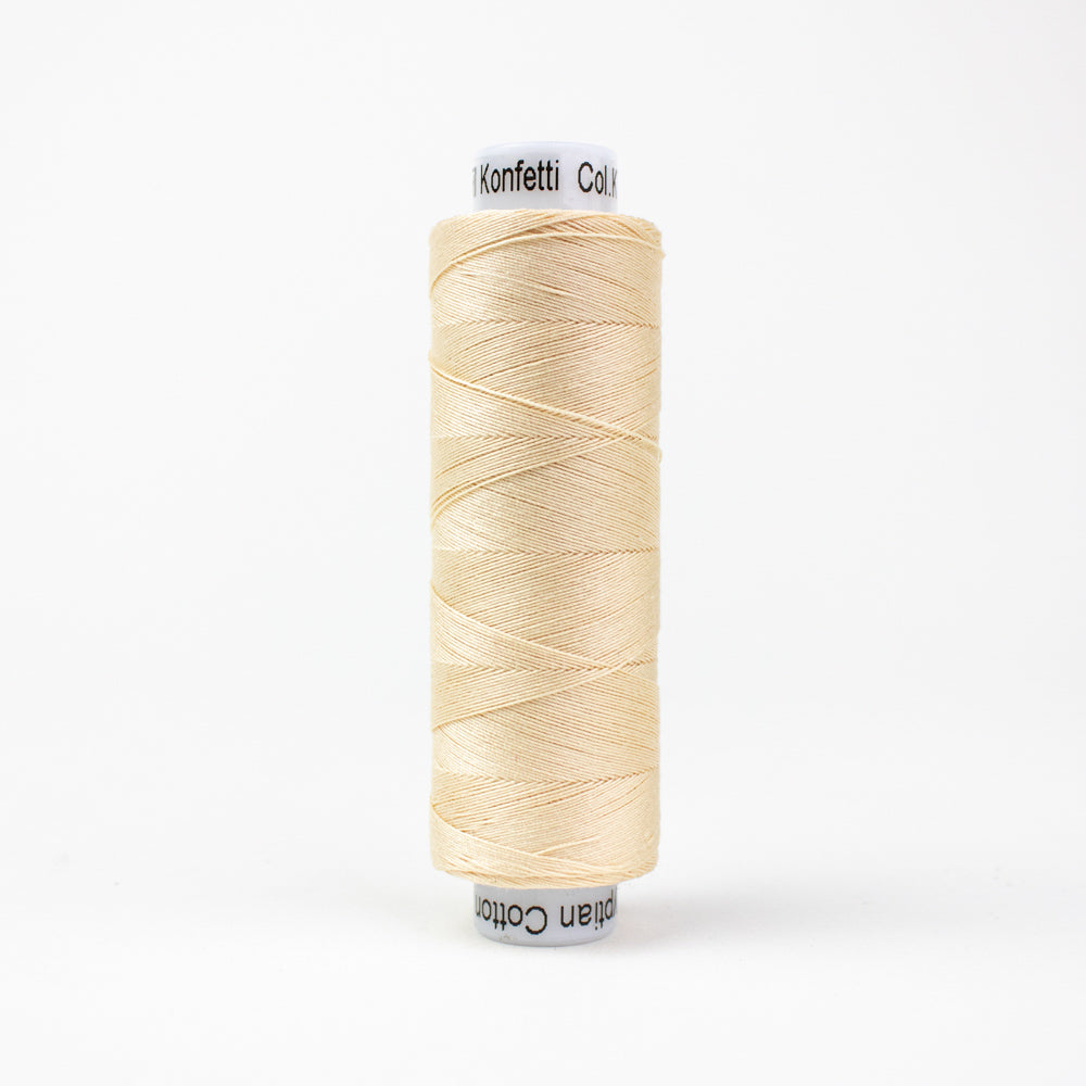 KT415 - Konfetti™ 50wt Egyptian Cotton Thread Cookie Dough WonderFil