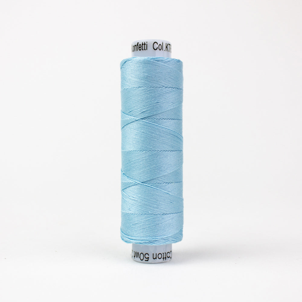 KT626 - Konfetti™ 50wt Egyptian Cotton Thread Glacier WonderFil