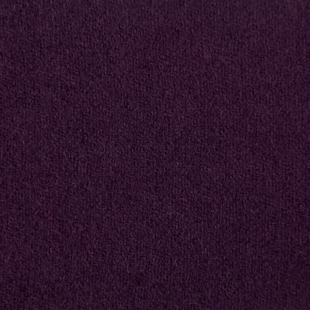LN39 - Eggplant Merino Wool Fabric WonderFil
