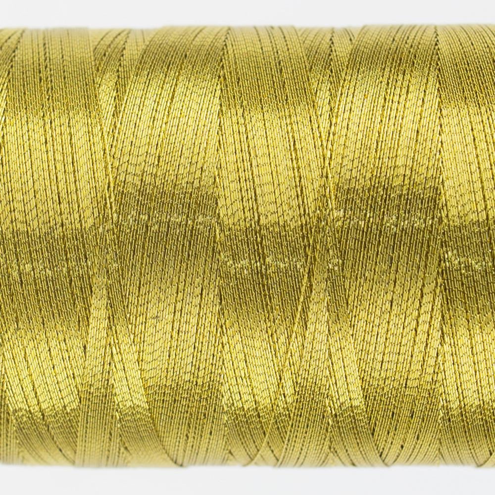 MT888 - Spotlite™ 40wt Metallic Gold Thread WonderFil