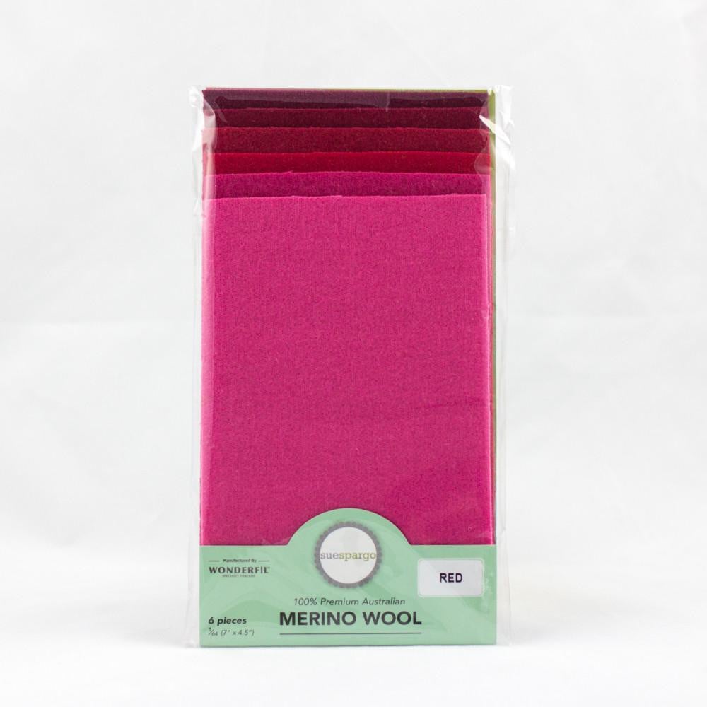 1/64 Merino Wool Packs: Sue Spargo WonderFil