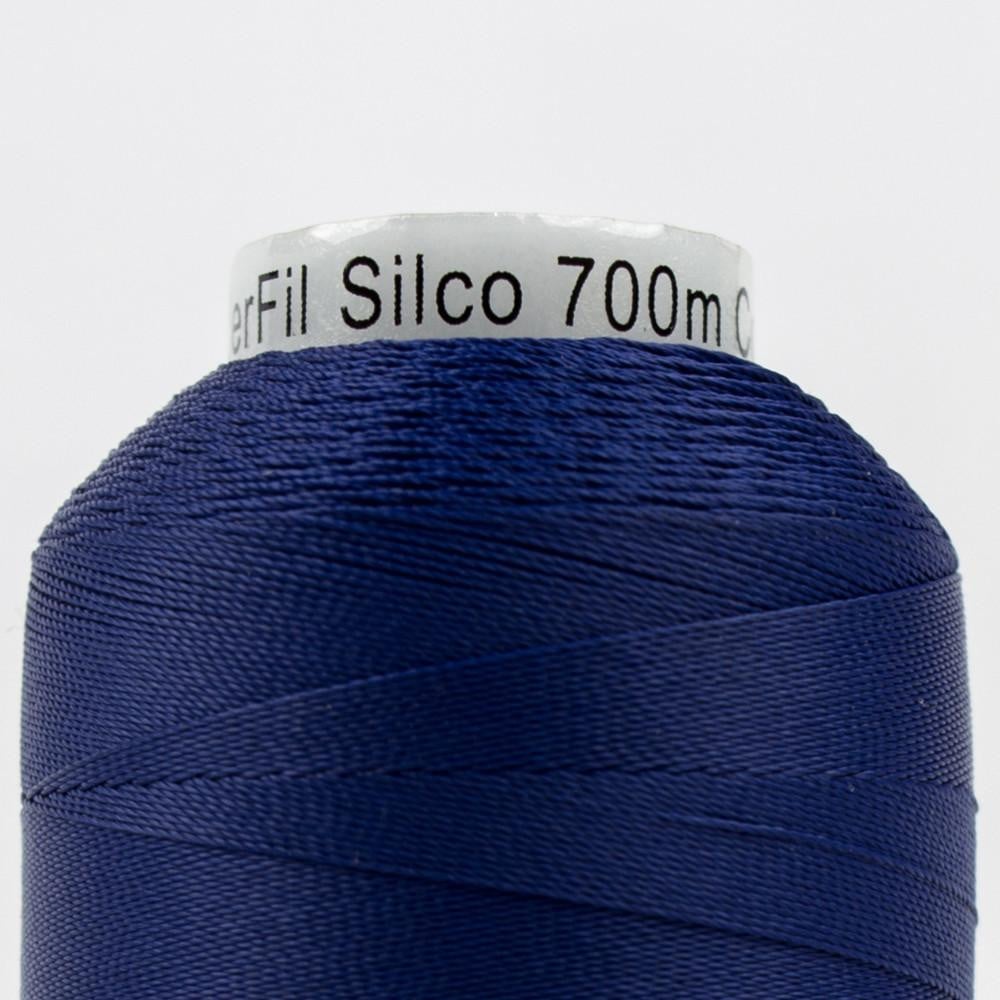 SC25 - Silco™ 35wt Cotton Dark Blue Thread WonderFil