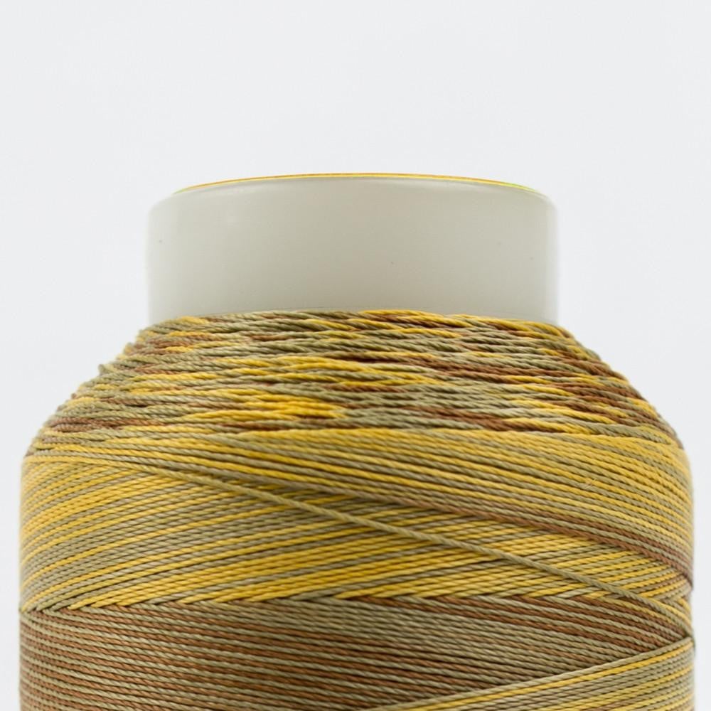 SCM25 - Silco™ 35wt Cotton Gold Brown Thread WonderFil