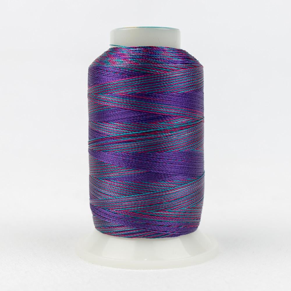 SD22 - Mirage™ 30wt Rayon Purple Blue Red Thread WonderFil