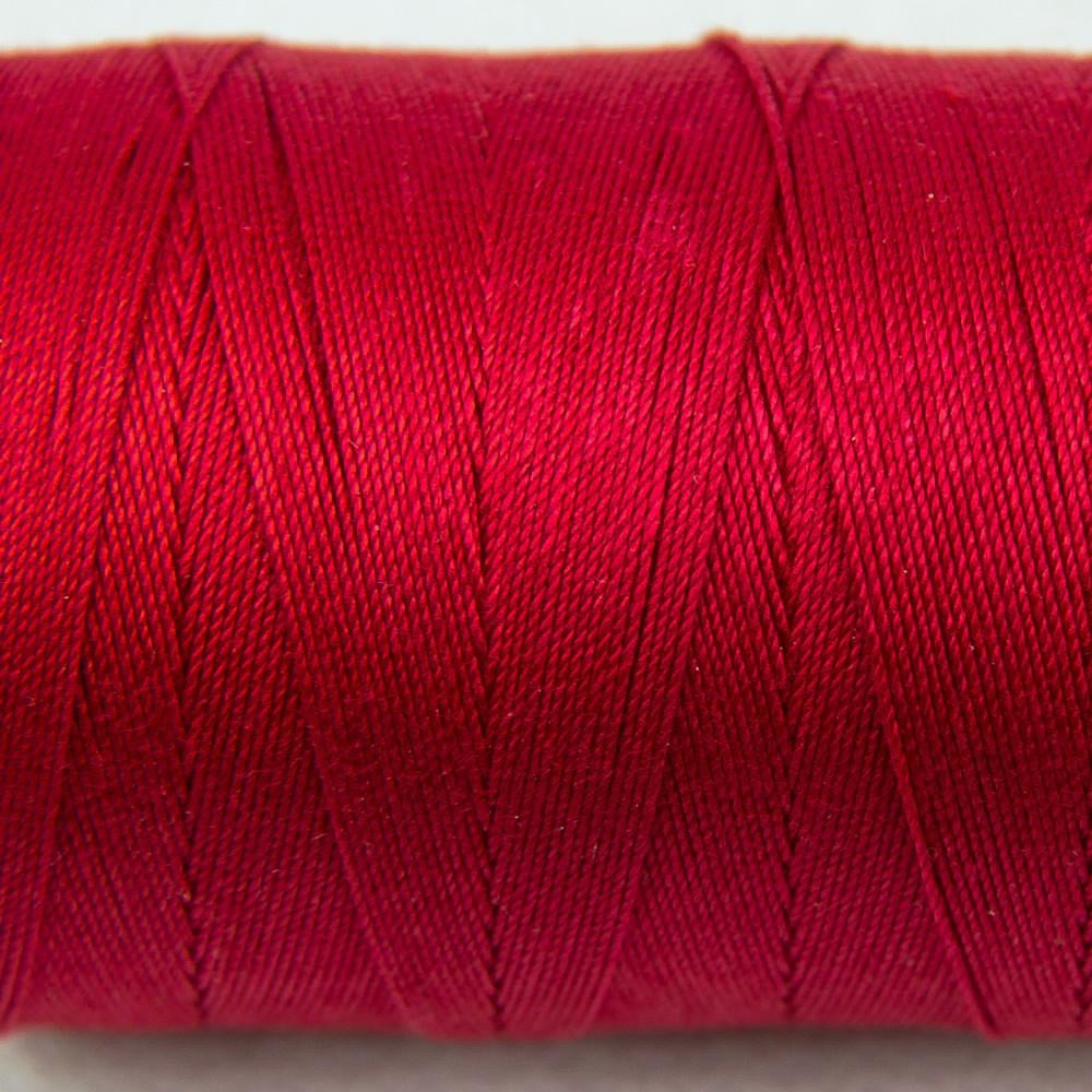 SP01 - Spagetti™ 12wt Egyptian cotton Bright Warm Red thread WonderFil