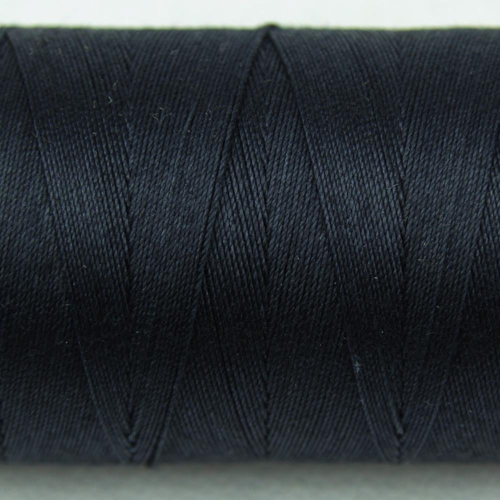 SP201 - Spagetti™ 12wt Egyptian Cotton Soft Black Thread WonderFil