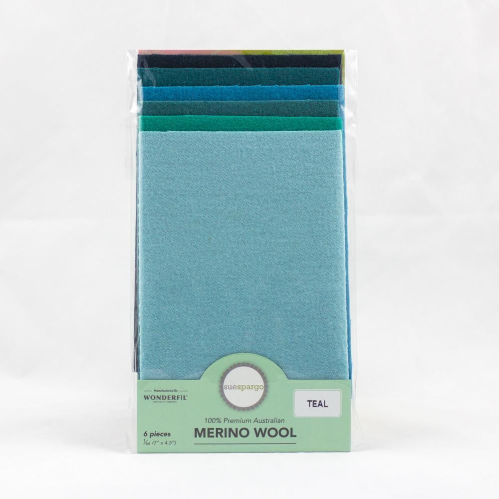 1/64 Merino Wool Packs: Sue Spargo WonderFil