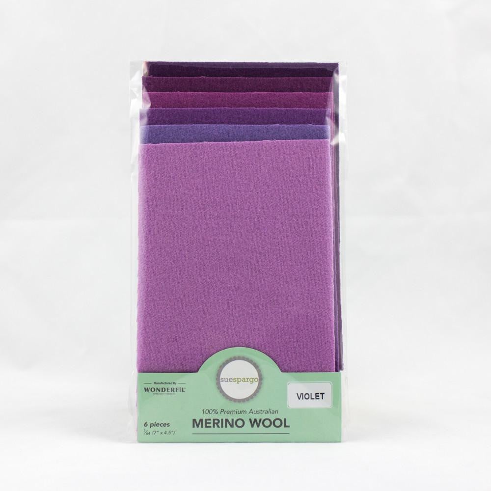 1/64 Merino Wool Packs: Sue Spargo WonderFil