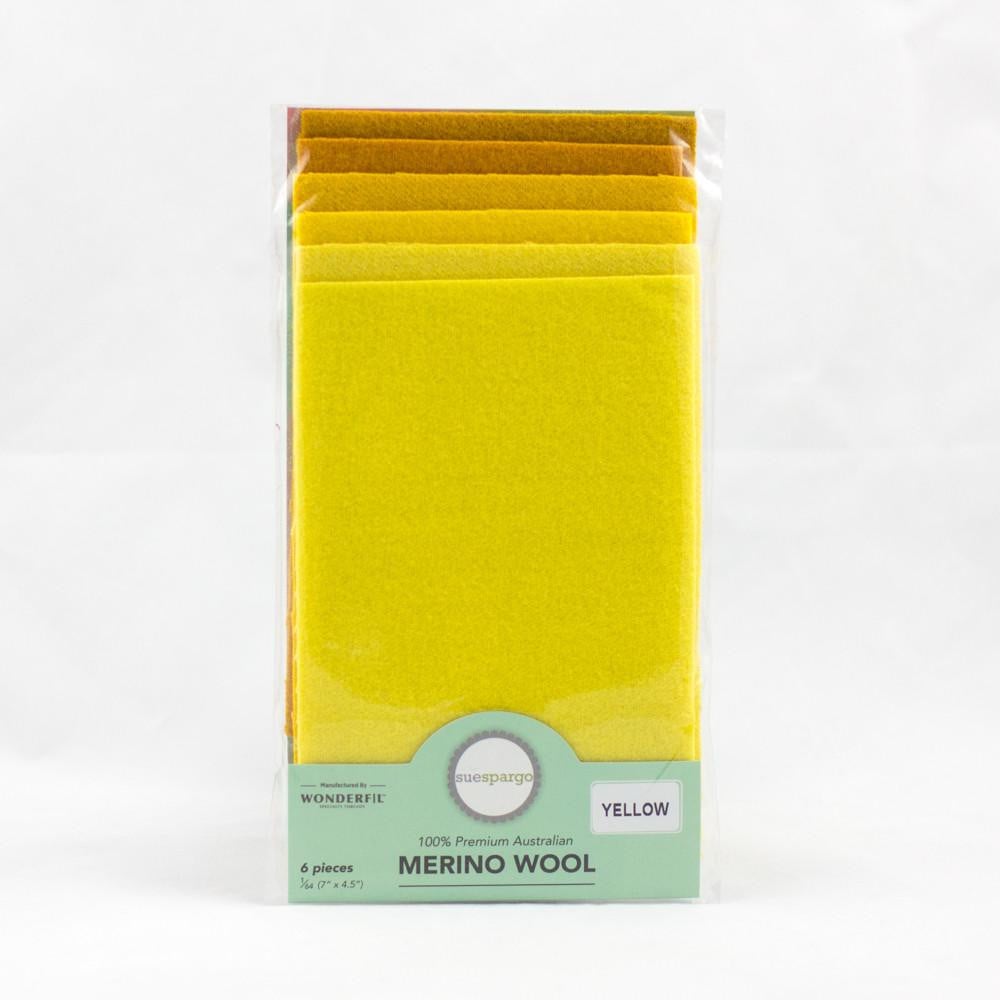 1/64 Merino Wool Packs: Sue Spargo WonderFil
