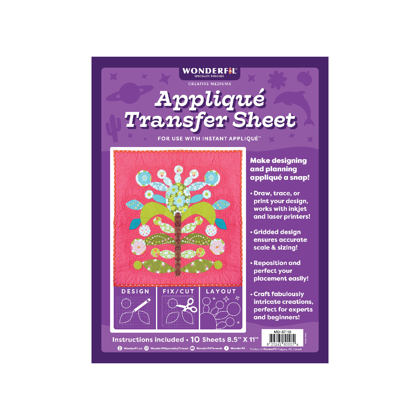 Appliqué Transfer Sheet