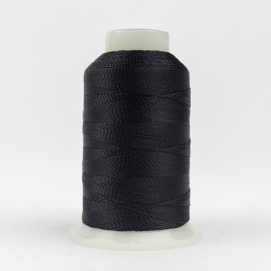 AC160 - Accent™ 12wt Rayon Black Thread WonderFil