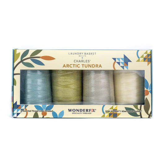 Charles’ Arctic Tundra by Edyta Sitar - Mixed Thread Pack WonderFil Online EU