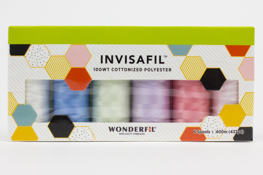 InvisaFil™ Cotton Polyester Thread Set WonderFil