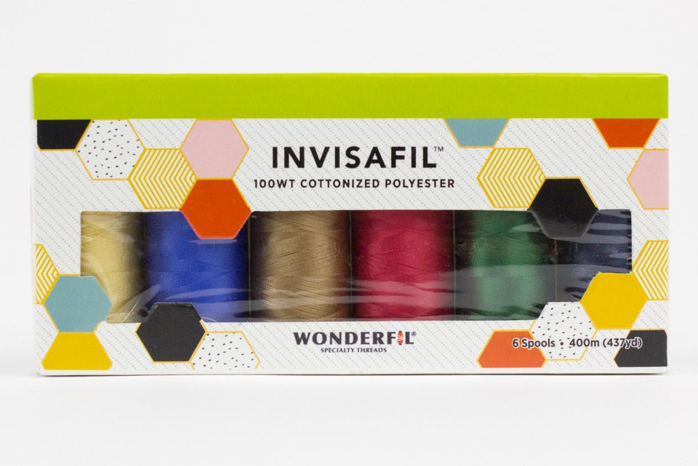 InvisaFil™ Cotton Polyester Thread Set WonderFil