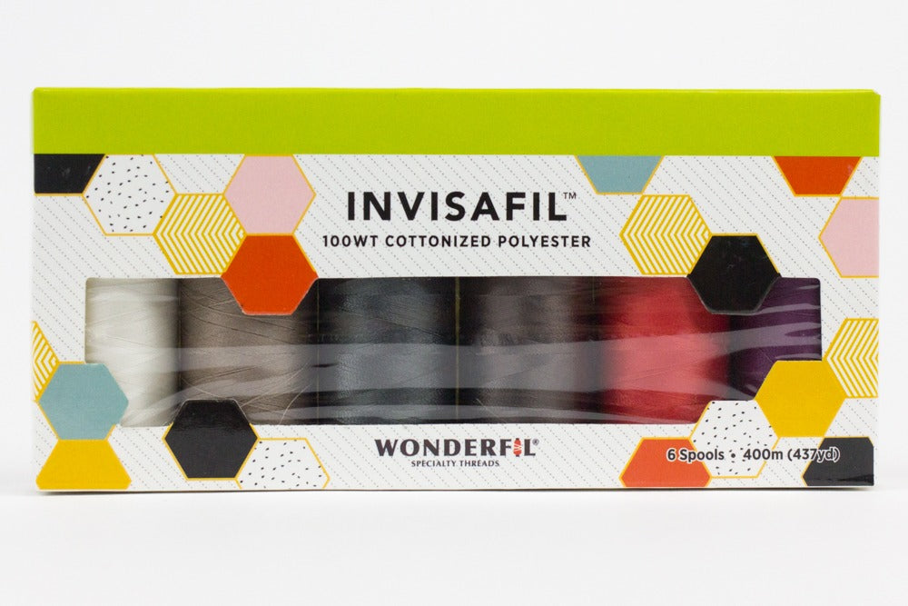 InvisaFil™ Cotton Polyester Thread Set WonderFil