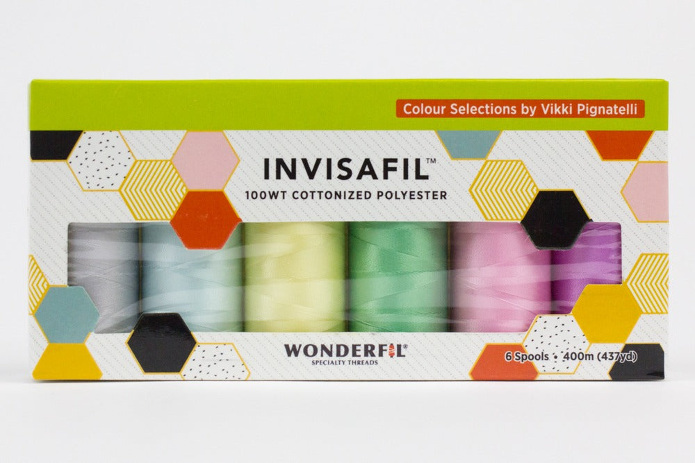 InvisaFil™ Cotton Polyester Thread Set WonderFil