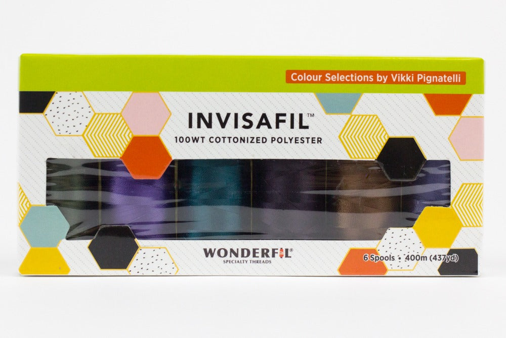 InvisaFil™ Cotton Polyester Thread Set WonderFil