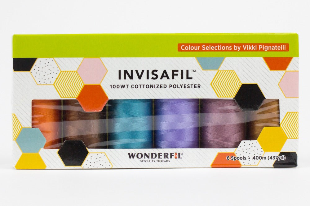 InvisaFil™ Cotton Polyester Thread Set WonderFil