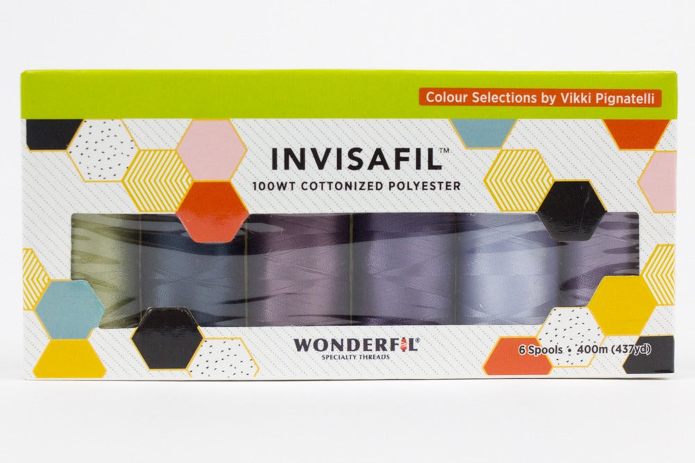 InvisaFil™ Cotton Polyester Thread Set WonderFil