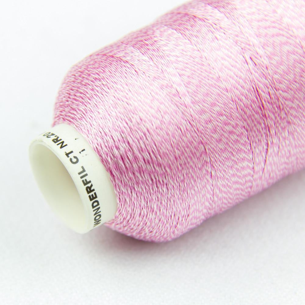 DT02 - D-Twist™ 20wt Rayon Pink Thread WonderFil