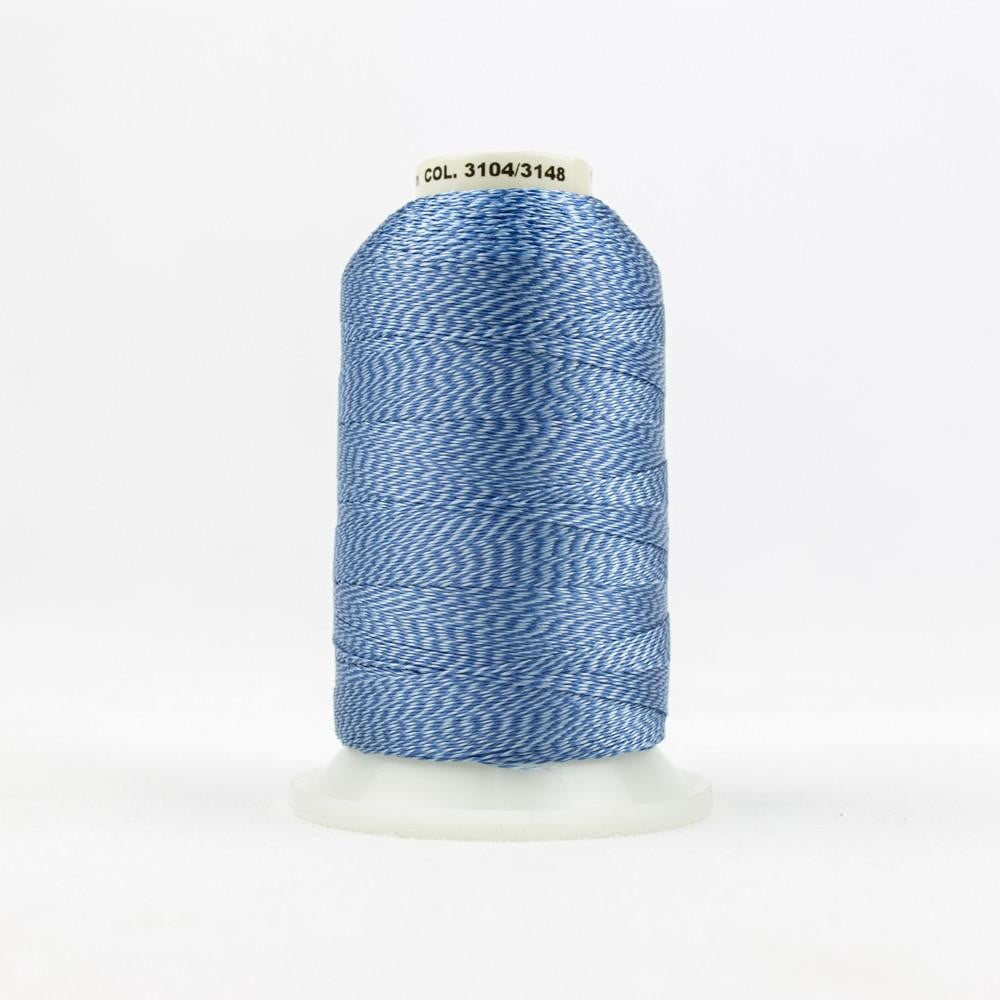 DT73 - D-Twist™ 20wt  Rayon Blue Thread WonderFil