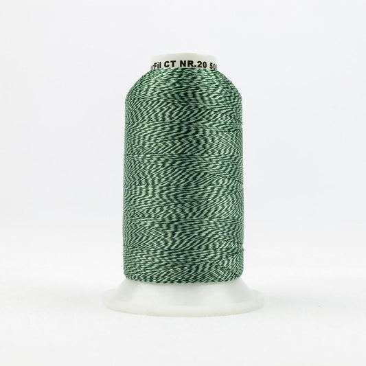 DT75 - D-Twist™ 20wt  Rayon Green Thread WonderFil