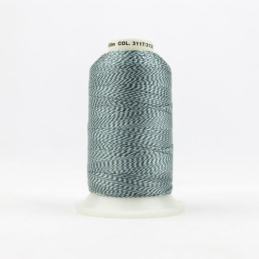 DT78 - D-Twist™ 20wt  Rayon Sea Green Thread WonderFil