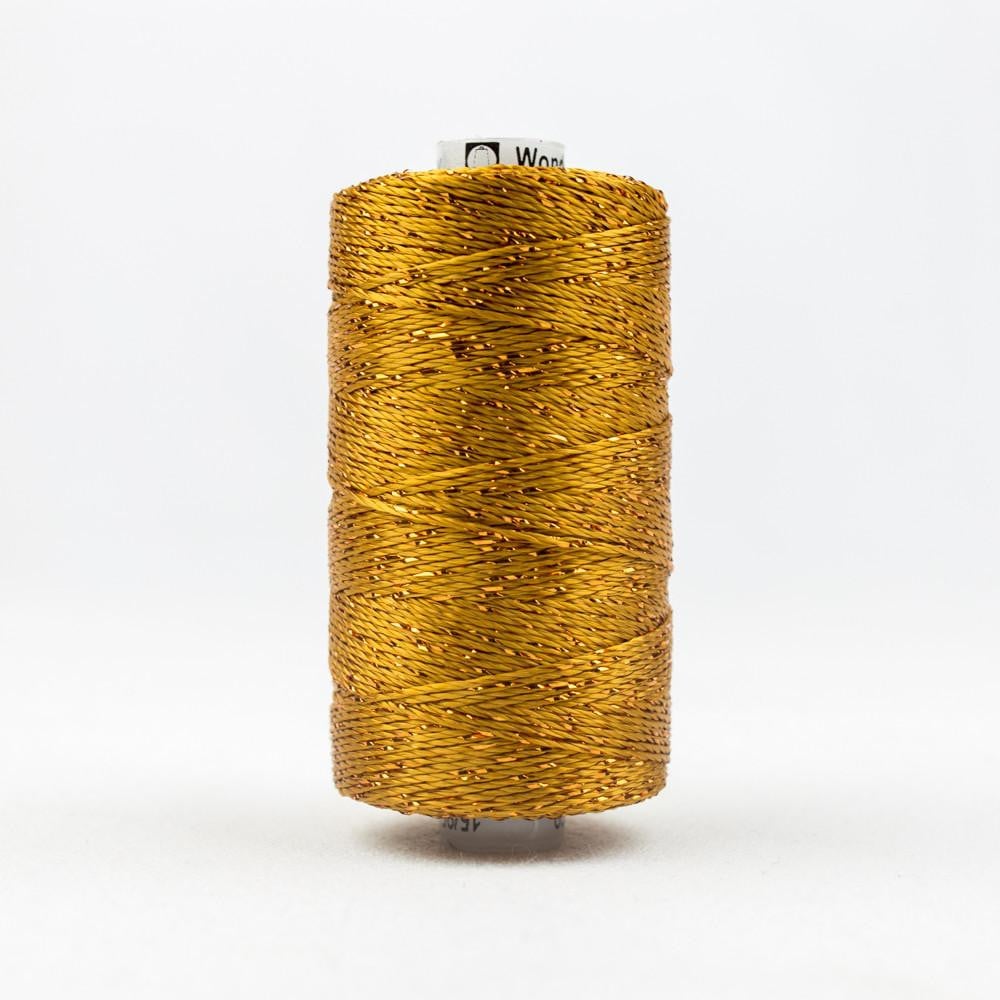 DZ328 - Dazzle™ Rayon and Metallic Golden Green Thread WonderFil