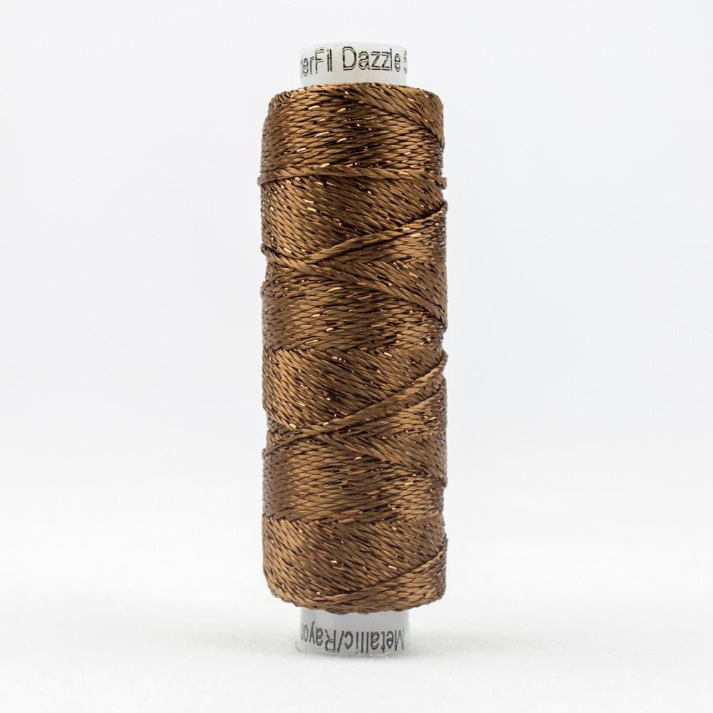 SSDZ7110 - Dazzle™ 8wt Rayon Ginger Bread Thread WonderFil