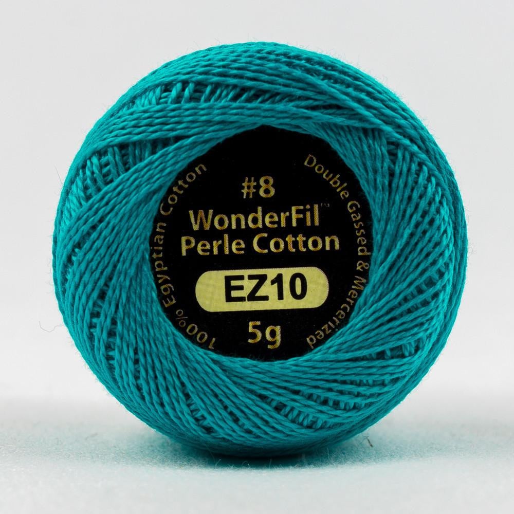 EL5G10 - Eleganza™ 8wt Egyptian Cotton Blue Lagoon Thread WonderFil